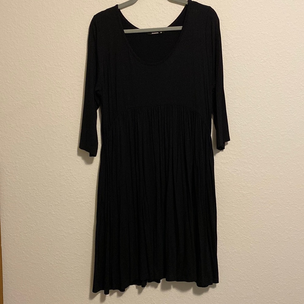 Chic Soul Black Babydoll Dress